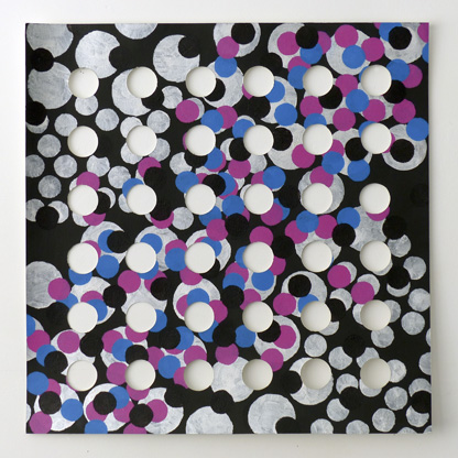 Philip Bradshaw, Studio installation, Echoes and equivalents (paper) 4, 2016